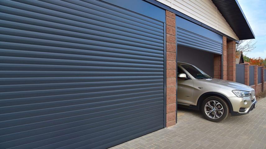 ворота из роллетного профиля в Северской